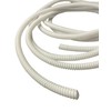 White Conduit Split Plastic Flexible Cable Tidy Solution Tube Trunking