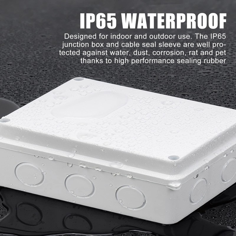 Junction Box IP65 Waterproof, Junction Box 20 x 10 x