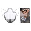 yotijar Reusable Clear Dustproof Covers Face Shield with Visible Expression