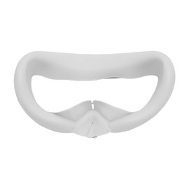 VR Silicone Face Cover Waterproof Washable Soft VR Face Pad Cushion for PICO 4 VR Glasses Gray White