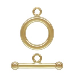JK3-A4 - Juego de 2 juegos de 2 unidades, relleno de oro de 14 quilates, cierre de barra en T, 12 mm, resistente para collar, pulsera, tobillera, fabricación de joyas