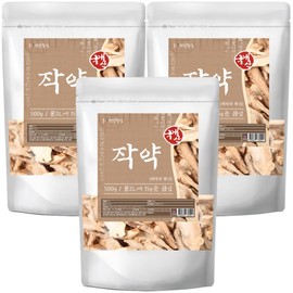 Domestic dried peony peony 500g 3 packs / 국산 말린 작약 백작약 500g 3개