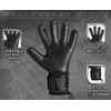 Keeperking Goalkeeper Gloves Children Youth Adults Football Gloves without Fingersave
