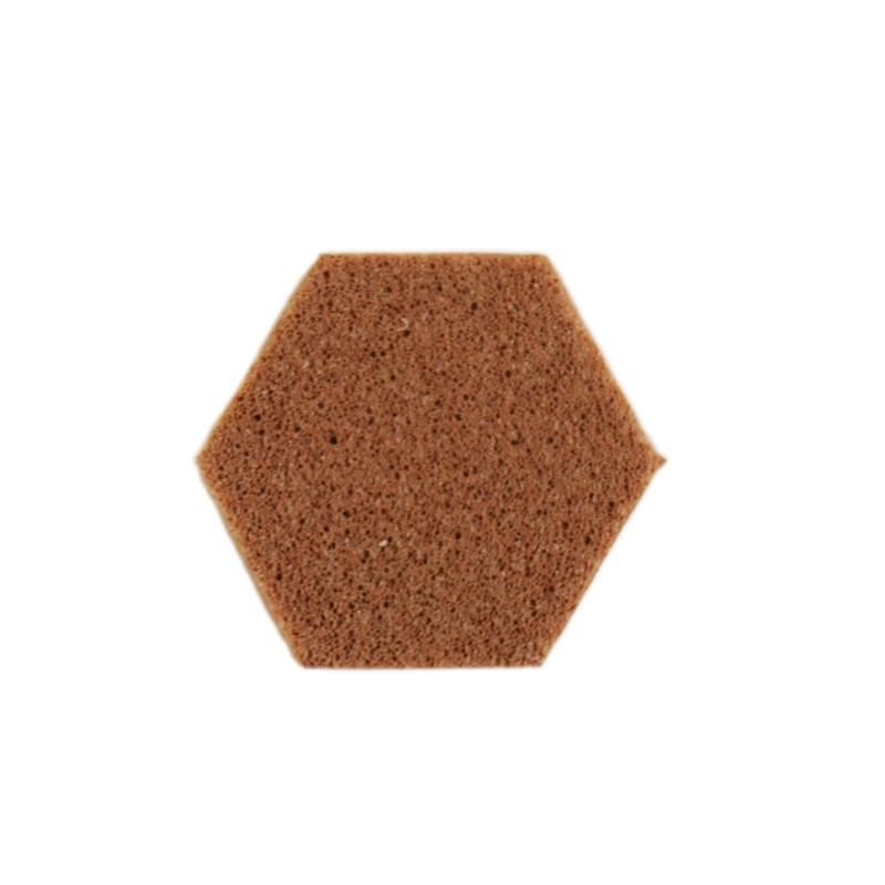 SoftTouch 12 Pack 3/8" Hexagon Self-Stick Foam Cabinet Bumpers –