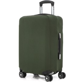 soraim Suitcase Cover Carrying Case Cover Elastic Waterproof Luggage Cover Suitcase, green (moss green), M