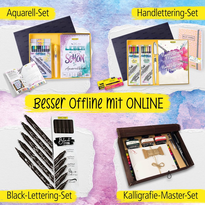 ONLINE Watercolour set