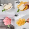 Flower Soap Dish Ceramic Soap Dish with Drain Cute, Embellishments