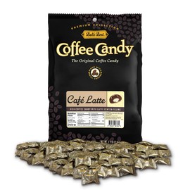 Bali's Best Café Latte Candy, 2.2 Pound Bag, Individually Wrapped Hard Candy with Latte Filled Center, Made with Real Sumatran Coffee, Halal