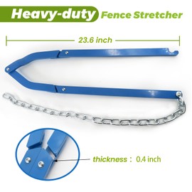 Fence Fixer,Fence Stretcher,Fencing Tools,Fence Repair,Fence Puller,Fence Tightener,Barb Wire Stretcher,Wire Tightener,Chain Link Fence Stretcher Tool,Fence Tensioner (tool-lch-02)