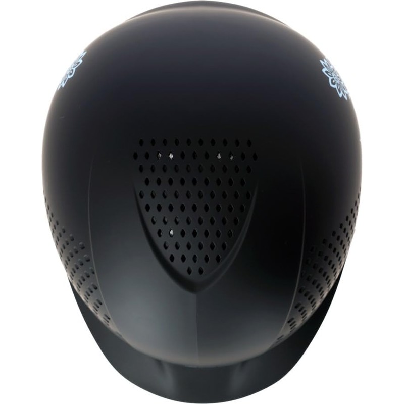 Covalliero Beauty 2.0 3230155 Riding Helmet 4-Point Attachment Black 52-54