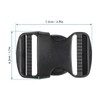 QUARKZMAN 3.5 cm Wide Plastic Buckle x 1 Flat Side