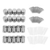 20pcs M16*20mm Stainless Steel SS304 Glass Standoff Advertise Fixing Pin