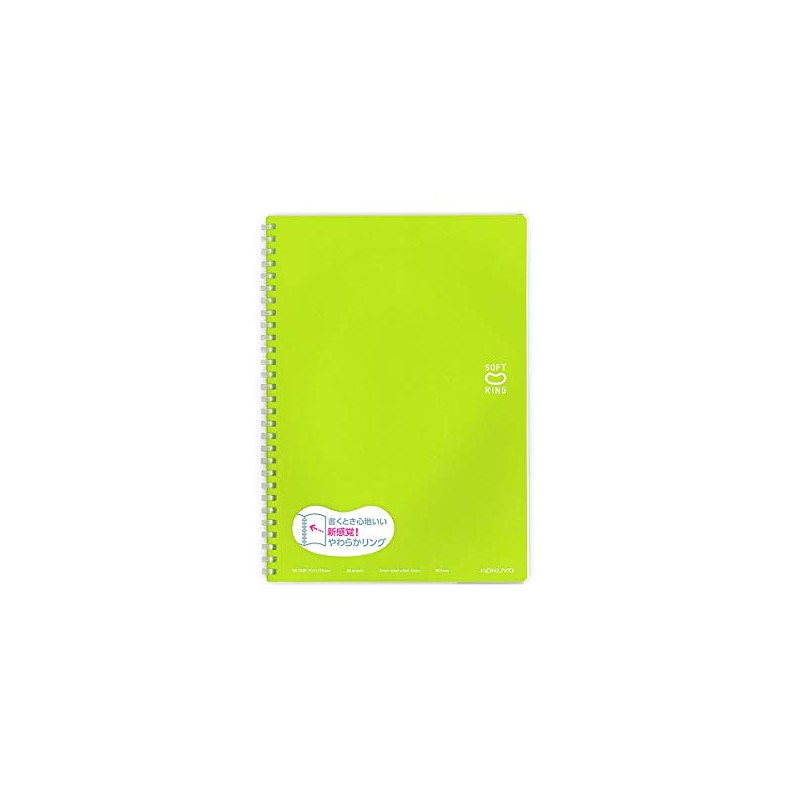 Kokuyo sohutoringuno-todotto with Ruled Semi B5 light green