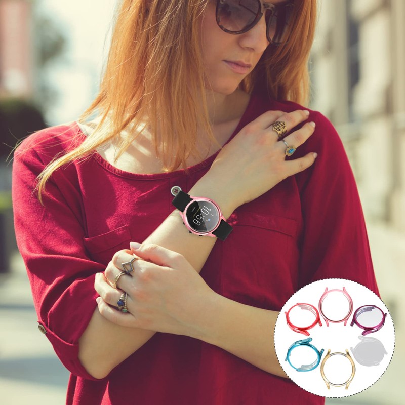 Gatuida 6pcs TPU Watch Cover Watch4 Case Full Protection Smartwatch