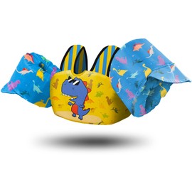 Chriffer Kids Swim Vest Life Jacket for 22-66 Pounds Boys and Girls, Toddler Floaties with Shoulder Harness Arm Wings for 2,3,4,5,6,7 Years Old Baby