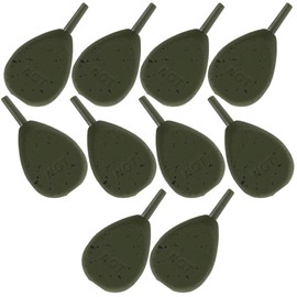 DNA 10x Carp Fishing Casting Ledger Weights 1.5oz 2oz 2.5oz 3oz 3.5oz Inline Style NGT (2)