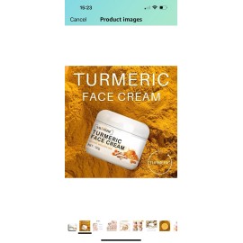 Turmeric replenishing Face Cream Reg. Size