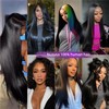 Nuzusa Clip in Hair Extensions Real Human Hair,100% Brazilian Remy