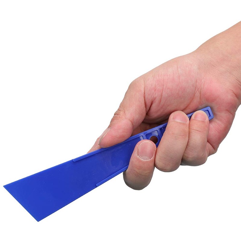 6 Pieces Plastic Glue Scraper Leather Craft Tools Leather Spatula