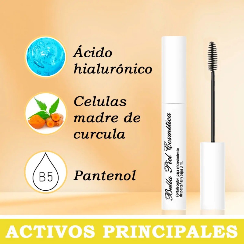 Serum Bella Piel Para Alargar Pestanas Acido Hialuronico 3ml