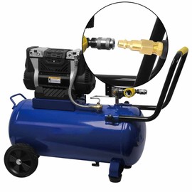 Joywayus 5pcs Air Coupler and Plug Kit，1/4 Inch NPT Industrial Brass Air Hose Fitting and Quick Connect Air Fittings