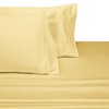 Abripedic King Waterbed Size Sheets, Gold, 100% Cotton Sheets, Waterbed