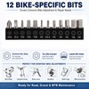 Bike Roadside Repair Kit with Mini Ratchet Tool, Chain Breaker