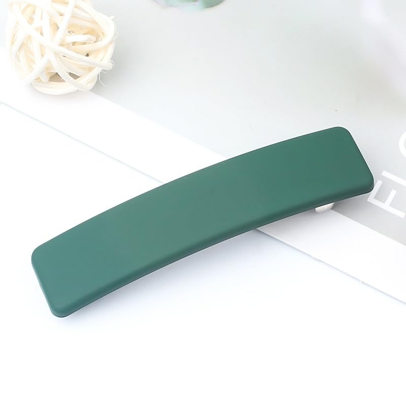 Nakanoya AMBT50 Barrette, 2.4 inches (60 mm), Plastic, Resin, Hair