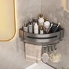 SFr shelf bathroom corner organizer Aluminum