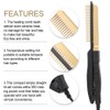 Electric Heating Comb WetDry Use Hair Straightening Hot Brush Hairdressing