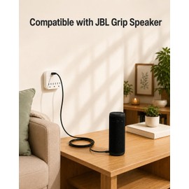Zondol Charger Cable Fit for JBL Grip - Bluetooth Speaker Charging Cord Cable, 5FT USB C Wireless Bluetooth Speaker Charger Cord Replacement Power Cord Supply
