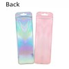 100 PCS Pen Packaging Bags Resealable Holographic Bags for Small