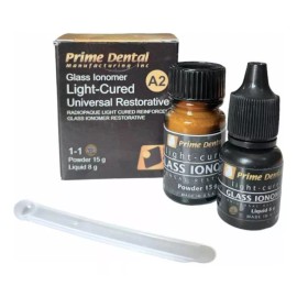 Prime Dental Glass Ionomer Ligth Cured Prime Dent 15gr