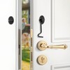 Dreamxiang 4" Privacy Eye Hook Door Latch for Screen Door,
