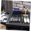 Healvian Professional Hair Scissor Stand and Comb Holder Rack for