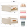 DIMJ Closet Organizers and Storage - Foldable Storage Bins with