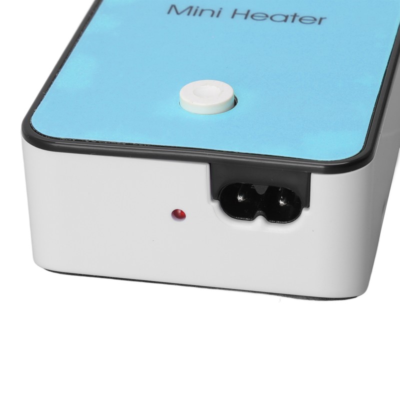 Mini Heater Fast Heating Low Noise Miniwatt Blue Portable Desk