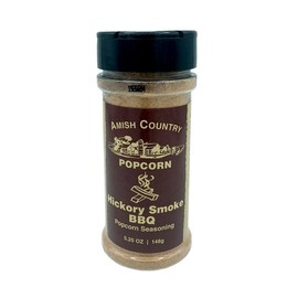 Amish Country Popcorn | Hickory Smoke Barbeque Seasoning - 5.25 oz | Old Fashioned, Non-GMO and Gluten Free