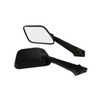 1Pair Motorcycle Rear View Mirrors Handlebar Rear View Side Mirrors