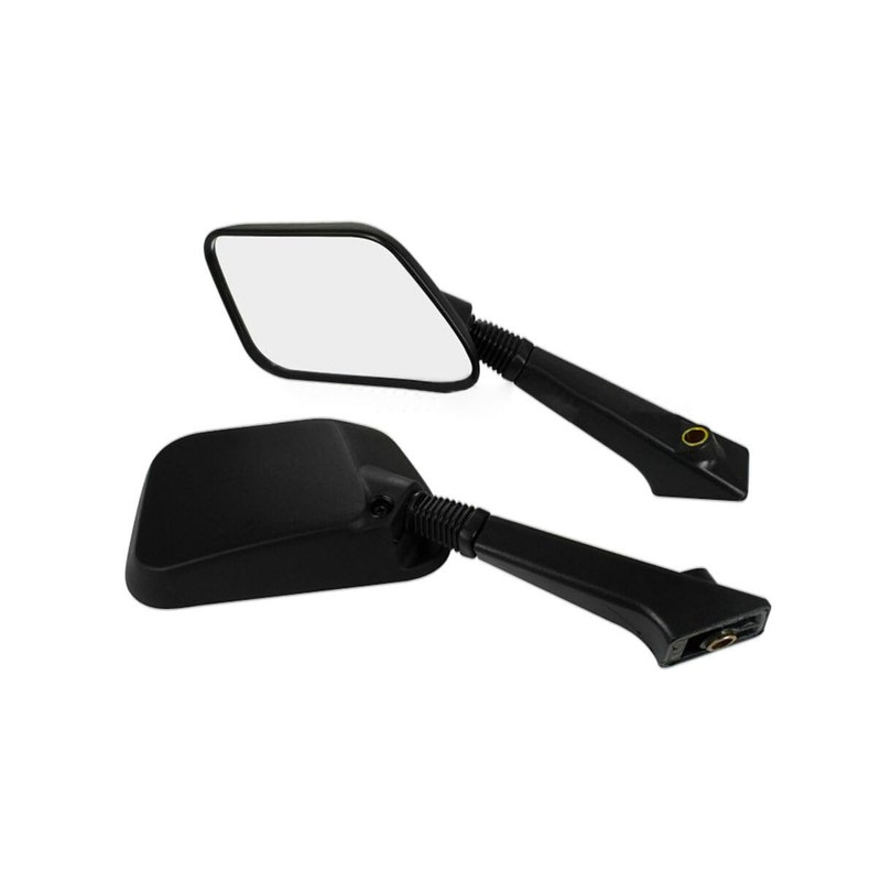 1Pair Motorcycle Rear View Mirrors Handlebar Rear View Side Mirrors