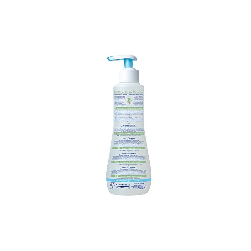 Mustela Solución Limpiadora Sin Enjuague, Piel Normal, 300ml
