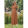 OUGES Short Sleeve Summer Maternity Maxi Dresses for Women 2025