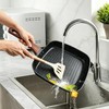 YYJINGYOU 11 inch Nonstick Grill Pan for Steak, Granite Coating