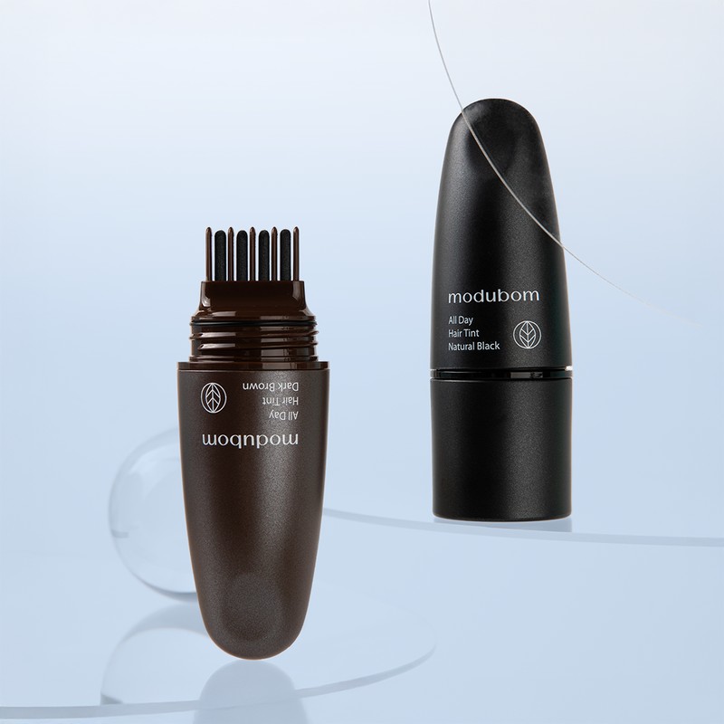 모두봄 간편한 새치커버스틱 올데이 헤어틴트 흰머리커버, 다크 브라운, 1개 Modubom