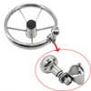 AIMALL Marine Steering Wheel Power Ball – 316 Stainless Steel