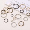 sourcing map 32 Pcs O Ring Buckle 50mm/2" ID 4.8mm