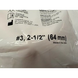 Milex Cooper Medical Milex Pessary Ring With Support/Foldin - #3, 2 1/2" (64 mm)