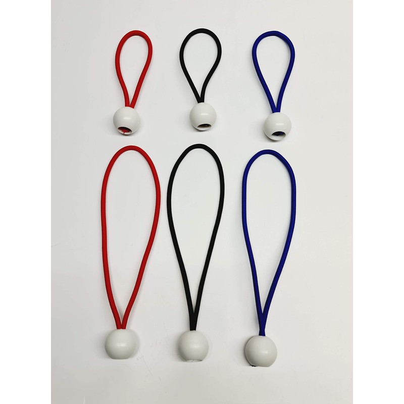 ROTA MARINE 10PCS Ball Bungee Elastic Bungee Straps Tent Tie