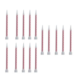 Double Barrel Mixing Nozzle, 15 PCS Double Epoxy Gun Nozzles, Suitable for 200ml and 400ml Manual Ink Cartridges