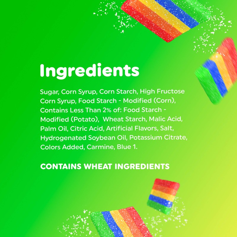 Airheads Xtremes Sweet and Sour Candy Bites, Chewy Candy Bag,